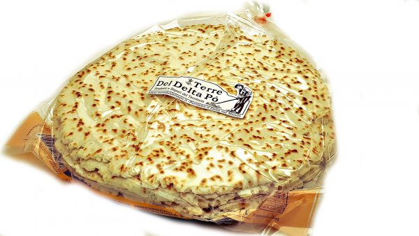 Piadina Romagnola Artigianale Classica 3 pezzi "Terre Del Delta Po 1951"