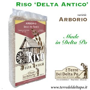 riso arborio terre del delta po