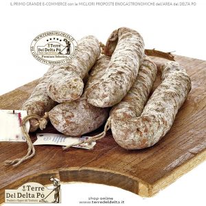 salsiccia passita terre del delta po